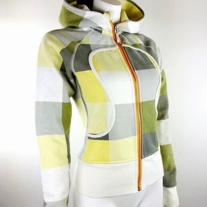 Lululemon SCUBA HOODIE Jacket Checked Plaid